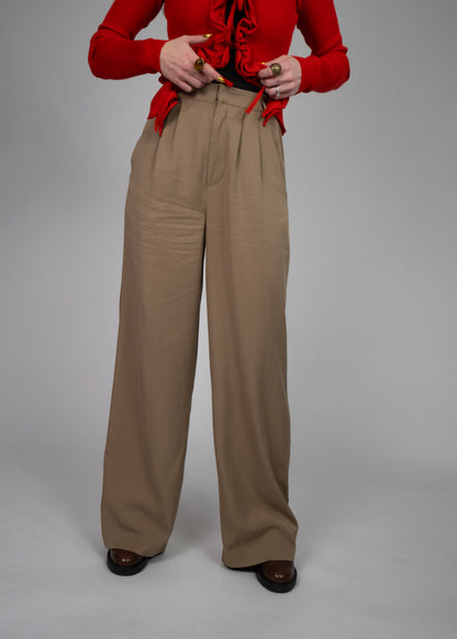 Everyday High Waisted Wide Leg Pants