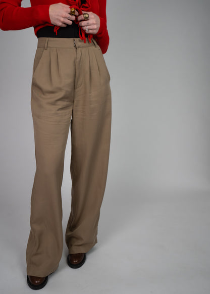 Everyday High Waisted Wide Leg Pants